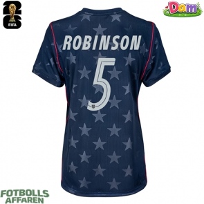 Förenta stater Antonee Robinson #5 Bortatröja Kvinnor VM 2026 Kortärmad